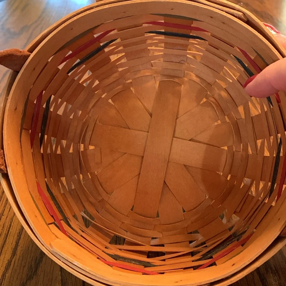 Longaberger Heartland Button Basket